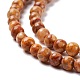 Chapelets de perles maifanite/maifan naturel pierre  G-P451-01C-C-4
