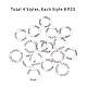 Pandahall элитные соединительные кольца из сплава в тибетском стиле TIBE-PH0004-91-4