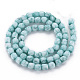 Cuisson opaque de perles de verre peintes EGLA-N006-008-A06-2
