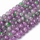 Spray Painted Glass Beads Strands GLAA-A038-D-52-1