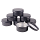BENECREAT 10 Pack 5 OZ Round Tin Cans Screw Top Aluminum Tins for Lip Balm CON-BC0005-09B-2