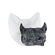 Halloween Double Devil Cat Heads DIY Candlestick Silikonformen SIMO-B002-14-1