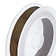 Fil de cuivre rond pour la fabrication de bijoux CWIR-BC0004-0.25mm-01-2