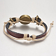 Genuine Cowhide Bracelet Making MAK-I007-05AB-D-3