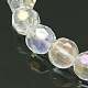 Glass Beads Strands GF10mm01Y-AB-1