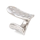 Открытые кольца манжеты из нержавеющей стали 304 RJEW-D336-02P-2