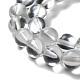 Chapelets de perles en pierre de lune synthétique G-P528-J02-09-3