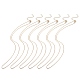 6 Stück Eisen-Kabelketten-Halsketten für Frauen MAK-YW0001-05-1