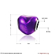 Сердце 925 стерлингового серебра эмаль Европейский стопорные шарики STER-BB15850-4