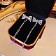 Серьги с кисточками из искусственного жемчуга DX8372-15-1