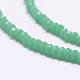 Chapelets de perles en verre opaques EGLA-K010-B02-3