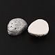 Cabochon in resina opaca a tema spaziale&nbsp;RESI-WH0029-23G-04-2