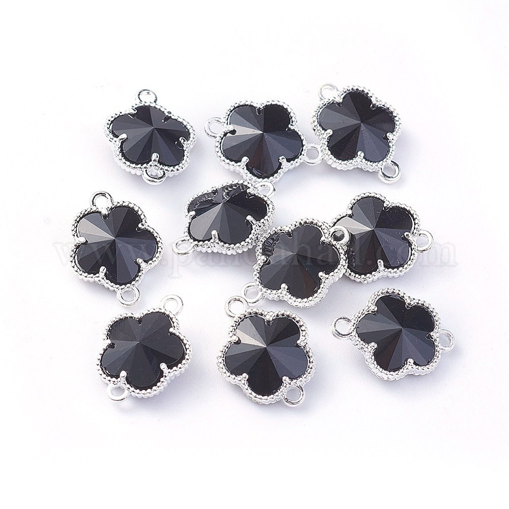 Charmes Arbre De Vie PandaHall – 32 Pièces, 8 Couleurs, Connecteurs Ronds Plats Pour Bijoux DIY