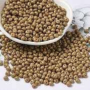 6/0 стеклянный бисер непрозрачной краски для выпечки SEED-M012-02A-16