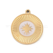 Подвески из нержавеющей стали 304 с эмалью STAS-I325-055G-01