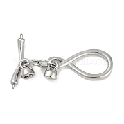 Латуни Переключить застежками KK-K391-11P