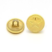 Плоские круглые кнопки латунь хвостовик для дизайна одежды&nbsp;BUTT-F040-01