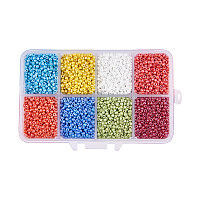 Pandahall Elite mischte 12/0 runde Glasperlen SEED-PH0006-2mm-06