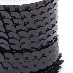 Perle di paillette in plastica ecologica&nbsp;PVC-Q092-6mm-P26A