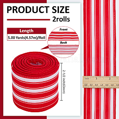 Ленты из мешковины&nbsp;SRIB-WH0011-384A