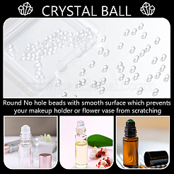 100 шт. сферические бусины из натурального кварца&nbsp;G-NB0005-51A