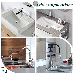 Copriforo per lavello in acciaio inox 304&nbsp;AJEW-WH0258-951P