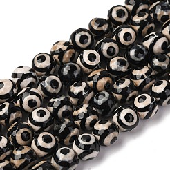 Perline dzi stile tibetano&nbsp;G-G752-05-8mm