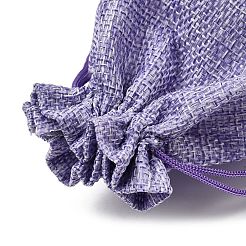 Sacchetti regalo in tela di iuta con coulisse&nbsp;ABAG-P016-01A-02