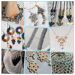 1 коробка 6 кольца прыжок цвет железа IFIN-PH0001-10mm-08