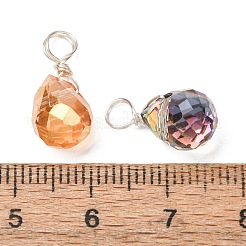 200 colgante de vidrio de 10 colores.&nbsp;PALLOY-PH01678