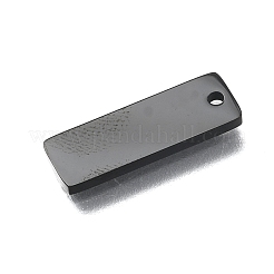 Dijes de etiqueta en blanco con estampado de espejo de acero inoxidable 304 con revestimiento iónico (IP)&nbsp;STAS-K270-36B