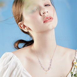 288 шт. 24 вида прозрачных и искусственных нефритовых и окрашенных распылением стеклянных бусин GLAA-AR0001-51