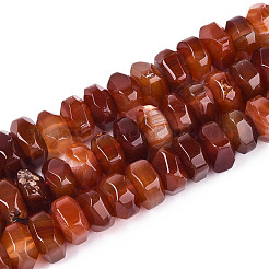 Природный агат бисер нитей G-N356-01A-09