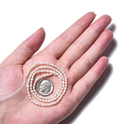 Нити из натурального культивированного пресноводного жемчуга PEAR-N012-02G