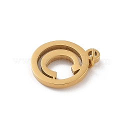 Подвески из нержавеющей стали 304 с соединительным кольцом STAS-R001-02G-C