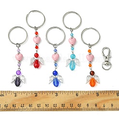 Брелок-кулон из стекла и акрила KEYC-FS0001-04