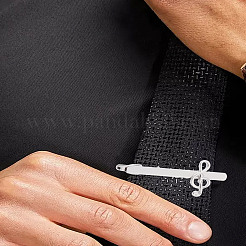 2 шт. латунные зажимы для галстука&nbsp;AJEW-LP0010-95