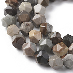 Океан Природный яшмы бисер нитей&nbsp;G-F668-21-6mm