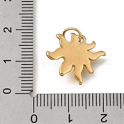 304 Edelstahl-Emaille-Anhänger&nbsp;STAS-F359-02C-G