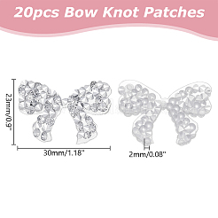Блеск смолы исправление горный хрусталь&nbsp;AJEW-WH0270-699A