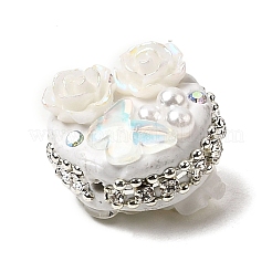 Ручной полимерной глины шариков Rhinestone&nbsp;CLAY-Z005-03B