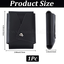 Rechteckige Tasche aus PU-Leder&nbsp;AJEW-CL0005-69B