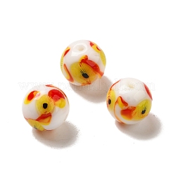 Бусы лэмпворк ручной работы&nbsp;LAMP-G162-08A-04