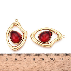 Подвески из нержавеющей стали 304 и стекла STAS-T071-03C-G