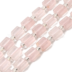 Натуральный мадагаскар розовый кварц бисер пряди G-Z087-D03
