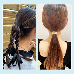 10 pieza de accesorios para el cabello de poliéster de 5 colores&nbsp;OHAR-TAD0001-04