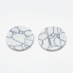 Синтетических бирюзовый кабошон&nbsp;TURQ-S290-01A-20mm