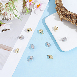 10шт 2 цвета латунные подвески&nbsp;KK-DR0001-42