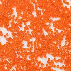 Стеклянные бусины прозрачных цветов&nbsp;SEED-S042-11B-09