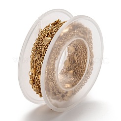 Ионное покрытие (IP) 304 нержавеющая сталь сердцевидные кабельные цепи STAS-P254-07G